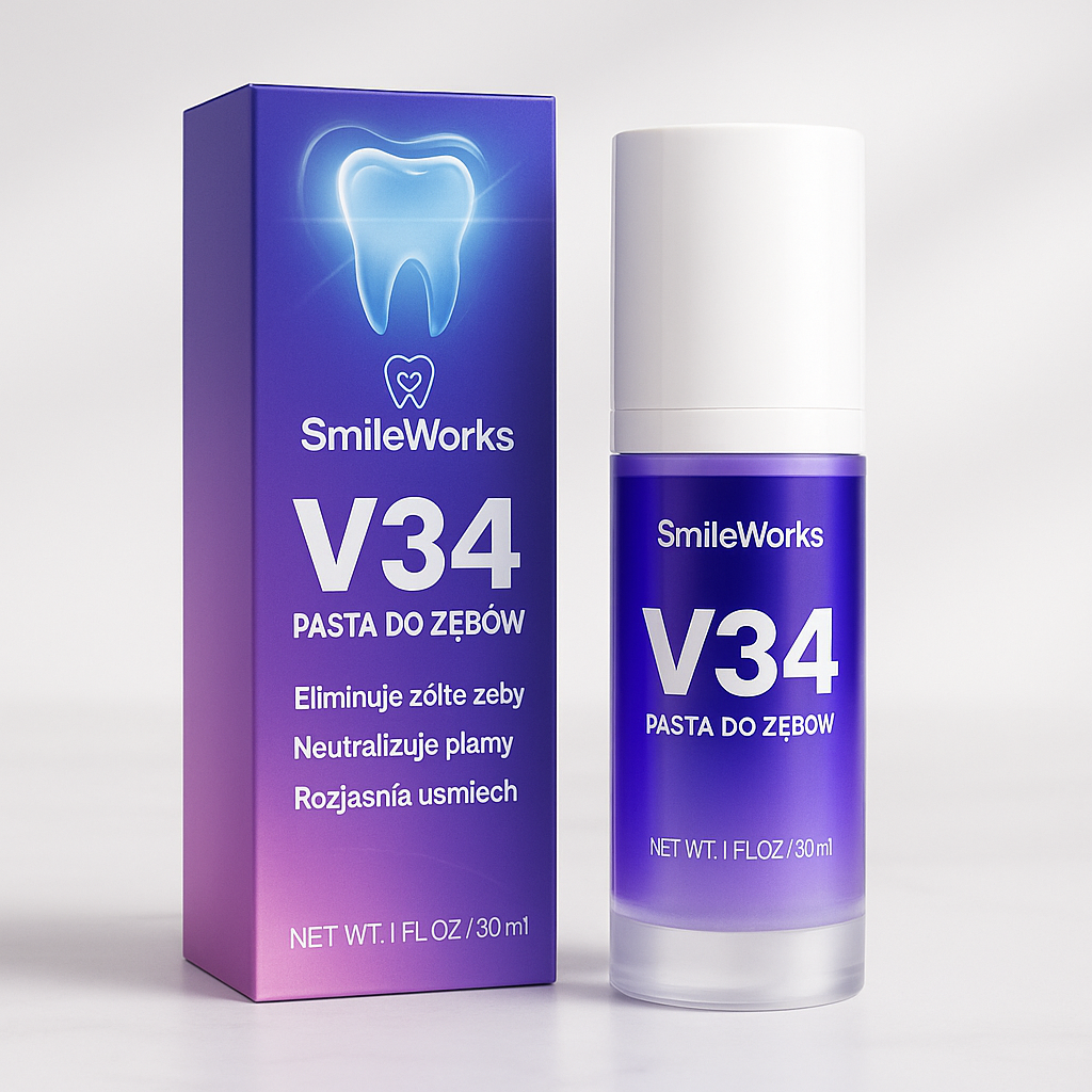 SmileWorks™ Pianka Wybielająca V34