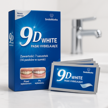SmileWorks™ Paski Wybielające 9D