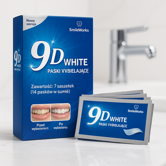 SmileWorks™ Paski Wybielające 9D